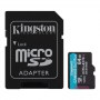 Kingston | microSD | Canvas Go! Plus | 64 GB | MicroSD | Flash memory class 10 | SD Adapter - 2